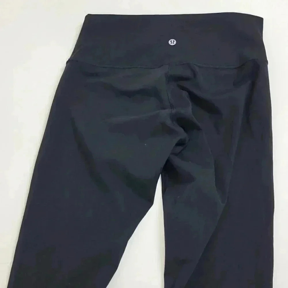 Lululemon Wunder Under Crop (Hi-Rise) *Full-On Luxtreme 21"Black (First Releas - Picture 9 of 13
